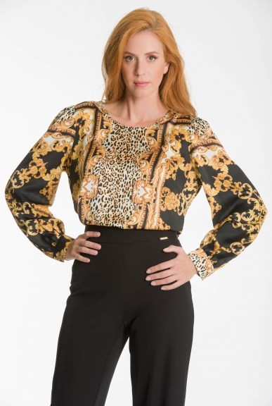 Mara's Μπλούζα στυλ Versace image 1