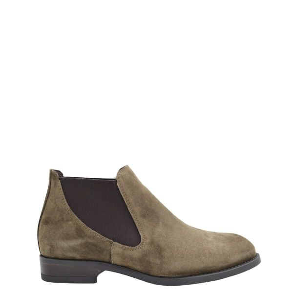 Alpe Suede Leather Ankle Boots 2646 olive image 0